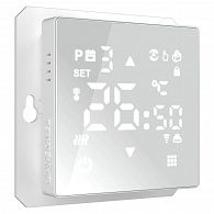 W1151201 Умный сенсорный терморегулятор  для теплого пола, белый Werkel, 4690389176937