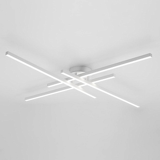 Люстра 117 см, 80W, 3000-5500K Citilux CL203140 Стиг Белый