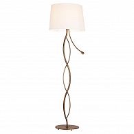 Торшер Lussole Loft GRLSP-0552, бронза-белый