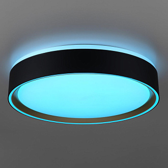 Светильник 30 см, 33W, 3000-5500K Citilux CL751251G BOSS Черный+Золото LED с пультом