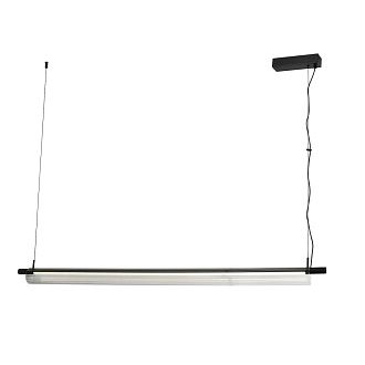 Люстра 133*7*120 см, 1*LED*25W, 4000K Gerhort G52136/1BK CL, Черный