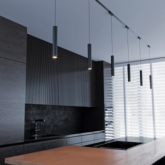 Трековый светильник для низковольтного шинопровода 11,5*5* см, LED 9W*3000 К, Novotech Shino Smal, черный, 359268