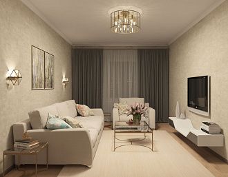 Бра Favourite Osten 2925-1W, D130*W220*H215, античной латуни, плафон из прозрачного стекла с эффектом льда