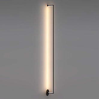 Настенный светильник 150 см, 18W, 3000K, Odeon Light Teo 7022/18WL, черный