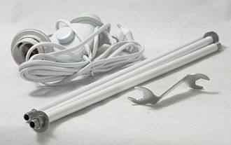 Торшер Lussole GRLSP-0504, белый-бежевый