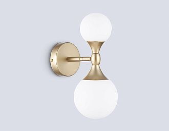 Бра со сменной лампой 12*19,5*30- см, 2*G9*28W, K, Ambrella Light High Light LH51053, золото