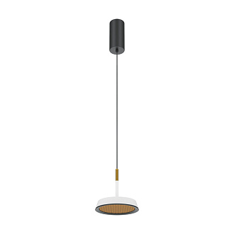 Подвесной светильник 15,3*327 см, LED, 12W, 3000К, Maytoni El MOD041PL-L15WG3K черный