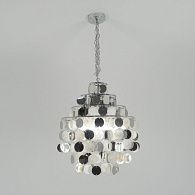 Светильник подвесной SAPFIR SPFD-40941 SHELL ХРОМ/CHROME D400/H1500/4/E27/60W без ламп CEDAR