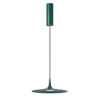 Уличный светильник  25*80 см, 1*LED*12W Odeon Light SOMBRA 7037/12L темно-зеленый