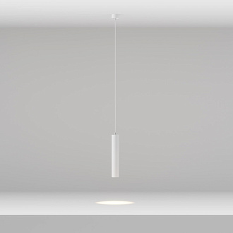 Подвесной светильник  5,2*30 см, LED 12W, 3000К, Белый Maytoni Focus LED P072PL-L12W3K-1