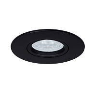 Точечный светильник 9,5*4,9 см, 1 GU10*35W, К, Arte Lamp Giro A2867PL-1BK, Черный, вр 7,5 см