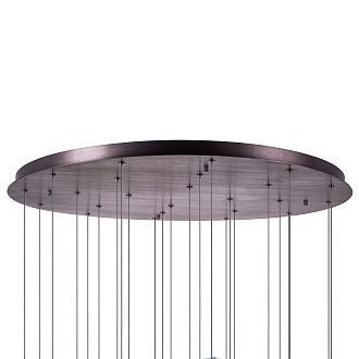 Люстра подвесная 105*-150 см, 144W, 3000K, Lightstar Caramello 796349, Кофейный