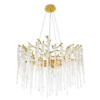 Подвесная люстра 76*76*140 см, G9 10xG9W, Золото MODESTYLE MS.2114.760