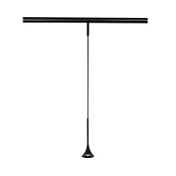 Магнитный трековый светильник SUPER5 7*22,5 см, 1*LED 5W 4000K ST LUCE ST688.446.05 черный