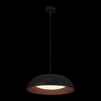 Подвесной светильник 50 см, 1*LED*30W 4000K черный, бронза LOFT IT Cappello 10229P Black