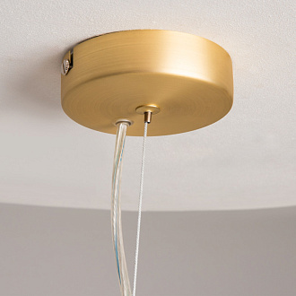 Подвесная люстра Maytoni Bolla MOD133PL-08BS, диаметр 64 см, латунь