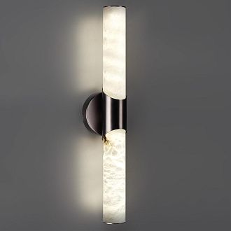Бра 12*6*57,2 см, 1 LED*12W, 3000 К, Odeon Light Marbella, темная латунь 6673/12WL