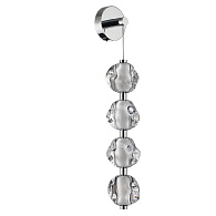 Светильник 67 см, 17W, 4000K, Odeon Light Jemstone 5084/17WL, хром