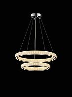 Люстра Ø600+ф400*H50 (1200) мм, Светодиодная плата LED*316W NewRgy CHROME(ХРОМ) A21-ф600+ф400*H50 CHROME