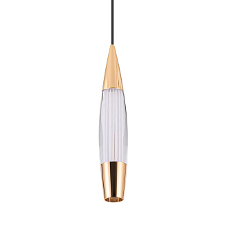 Подвесной светильник *5*180 см, LED 9W, 4000K, Золото LED4U L7123-1 GD