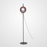 Торшер MARGOTT FL D25 Orange 25*25*161 см, 1*G9*40W, ImperiumLoft margott-fl01, Оранжевый, Чёрный
