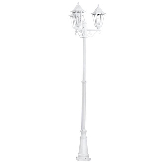 Уличный напольный светильник 56*220 см, 3*E27 белый Eglo Navedo 93454