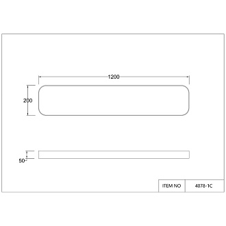 Светильник 120*20 см, 40W, 4000К Favourite Piano 4078-1C, L1200*W200*H50, потолочный светильники белого цвета в белым акриловым рассеивателем.