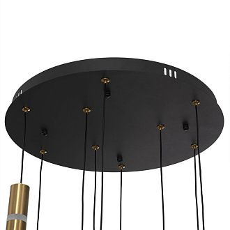 Подвесной светильник *45*30-200 см, 9*G9*15W, Citilux Lass CL249031, Золото\Черный