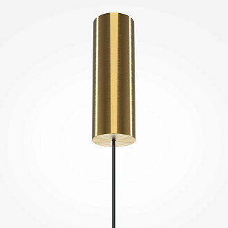 Подвесной светильник 15*15*360 см LED, 12W, 3000К, Maytoni LEVEL MOD253PL-L18BS3K3 латунный