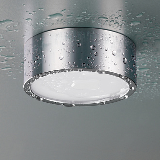 Встраиваемый влагозащищенный светильник IP54 LED 4000K 10W 358905 SPOT NT21 хром, вр 7,5 см