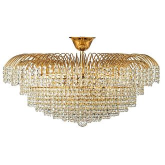 Люстра *60*33 см, 10*E14*40W, Arti Lampadari Elba Elba E 1.2.60.100 G, Золото
