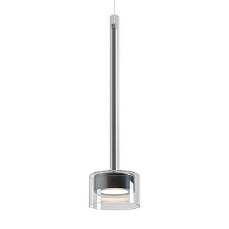 Подвесной светильник *10*64-252 см, 1*LED*6W, 3000K, Freya  FR5633PL-L6CH, Хром