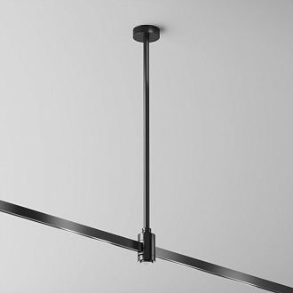Крепление потолочное с вводом питания Maytoni Flarity TRA158C-BL1-B, черный