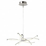Подвесная люстра Mantra Aire Led 5914, LED, диаметр 70,7 см., цвет серебро.