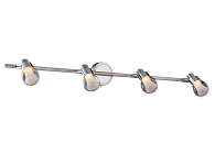 Спот L920 x W180 x H160, мм, 4*15W (60W), CH+SN(Хром+Сатин никель) Sfera Sveta 9074-04/I102 CH+SN