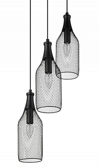 Подвесной светильник  33*188 см, 3*E14 черный Vele Luce Maestro VL6512P03