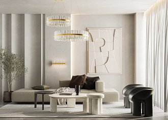 Бра 8*41,1 см, LED 15W, 3000К, Латунь Maytoni Mirage MOD173WL-L15BS3K