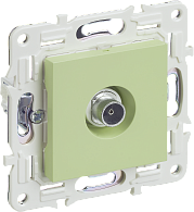 SKANDY Розетка TV оконечная SK-A12M мятн. IEK, SK-A10-O-K06
