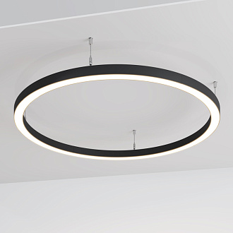 Радиусный профиль ALM-3535R-B-D-90°-0.8M 3,5*3,5*65,58 см, Maytoni Led Strip черный