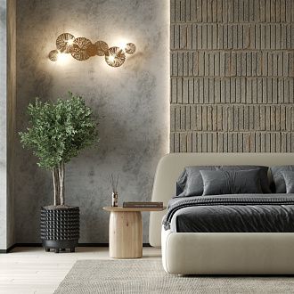 Бра 31*8 см, E14 4 40W, К, Золото Maytoni Lovetann MOD082WL-04G