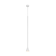 Подвесной светильник 7,5*7,5*182 см, 1*GU10, 40W, Maytoni Technical ARROW P064PL-01W-1 белый