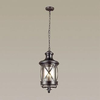 Уличный подвесной светильник Odeon Light Sation 4045/3 черный/золотая патина