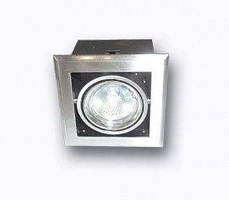 Светильник кардан Dar M39*1, 12v, 50w, mr16 сатин-никель или хром, с пра и лампами