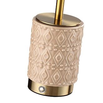 Настольная лампа 24 см, 3W, 3000K, Odeon Light 5453/3TL, бронза