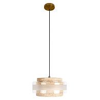Подвесной светильник 21 см, 7W, 3000K, LOFT IT Colette 10474P/C, латунь