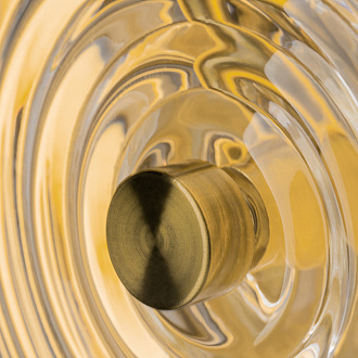 Светильник 20 см, 7,5W, 3000K, Freya Borbon FR5442WL-L7TR, латунь