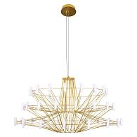 Подвесная люстра 100 см, 44W, 3000K, LOFT IT Coppelia 10476 Gold, золото