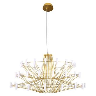 Подвесная люстра 100 см, 44W, 3000K, LOFT IT Coppelia 10476 Gold, золото