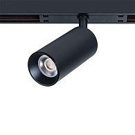 Трековый светильник 10,3*4,7* см,  LED*8W, 3000 К, Arte Lamp Optima A7280PL-1BK, Черный
