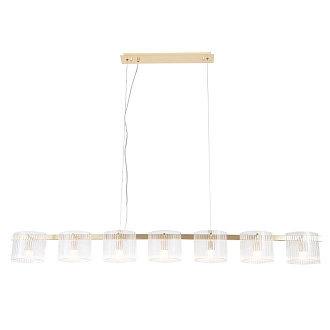 Светильник 150 см, Crystal Lux ENCANTO SP7 L1500, золото
